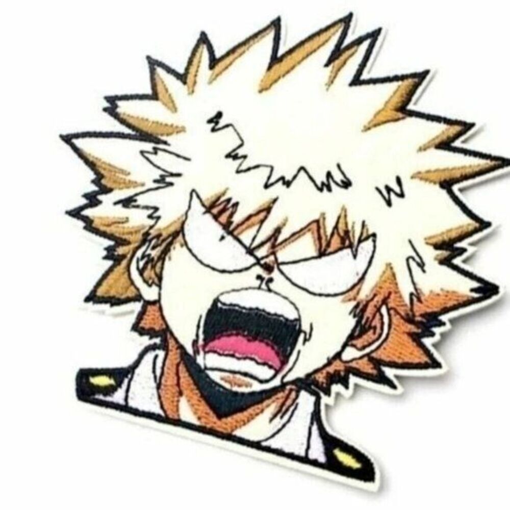 My Hero Academia‎ Anime Core Katsuki Bakugo Iron On Patch Embroider MHA UA Geek